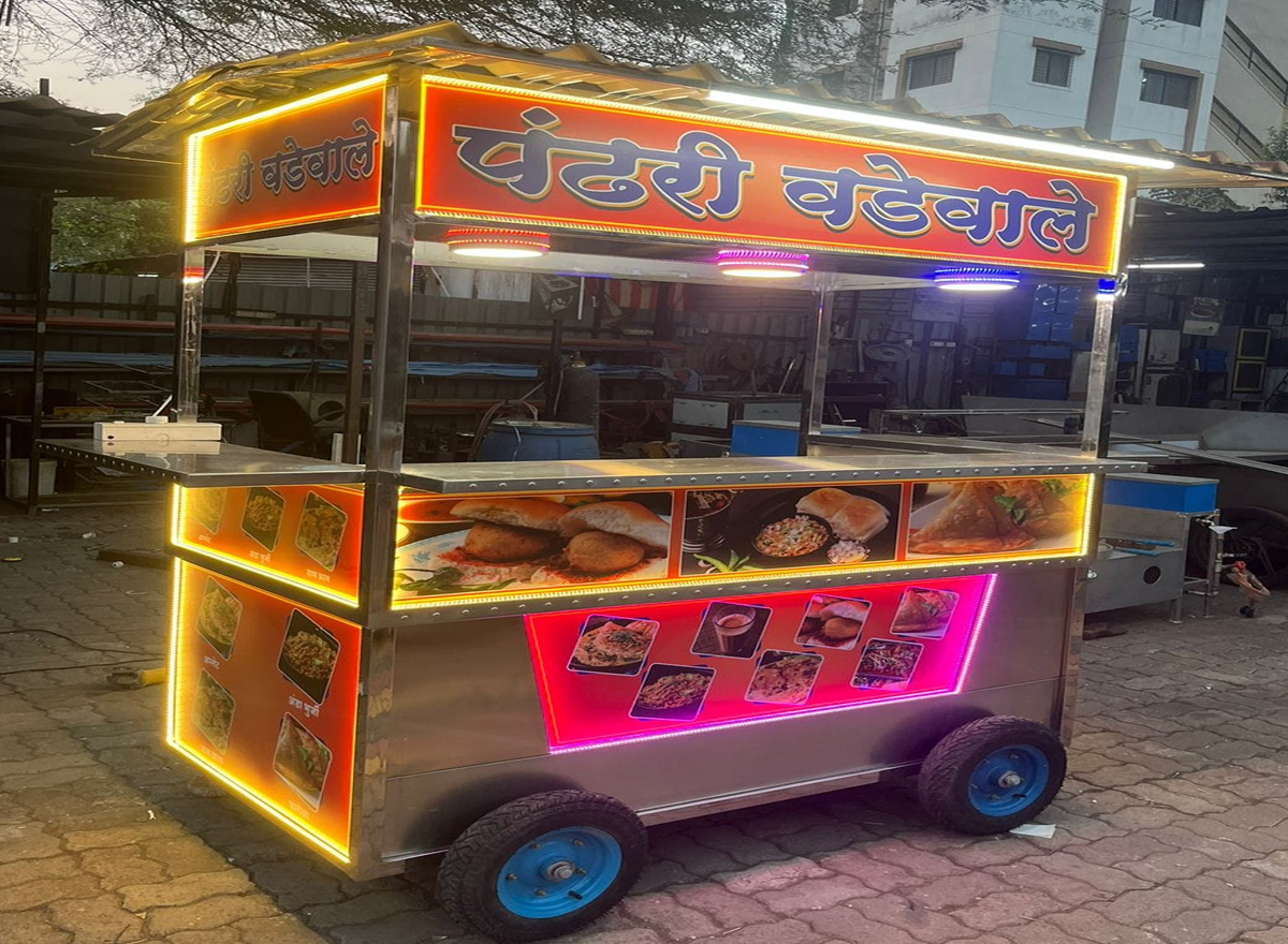 Vada Pav Hand Cart